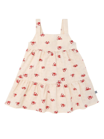 by Gerber Toddler Girl Wide Strap Summer Dress, Sizes 12M-5T