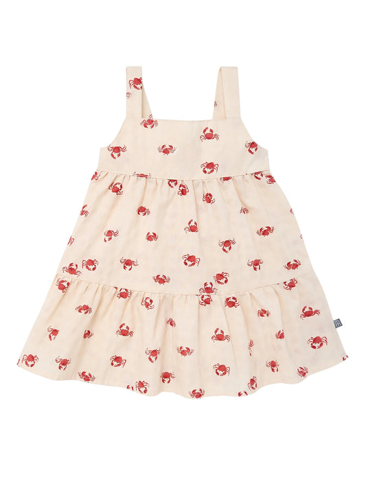 by Gerber Toddler Girl Wide Strap Summer Dress, Sizes 12M-5T