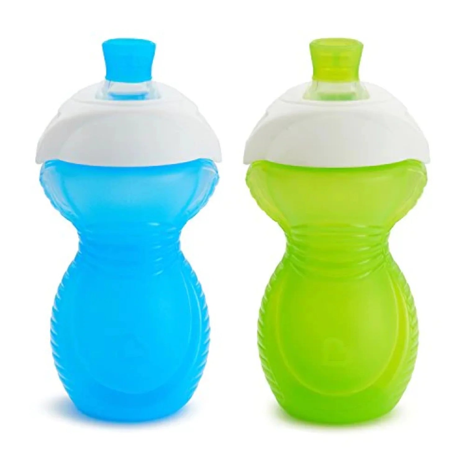 Munchkin® Click Lock™ Bite Proof Infant Sippy Cup, 9 Oz, Blue/Green, Unisex, 2 Pack