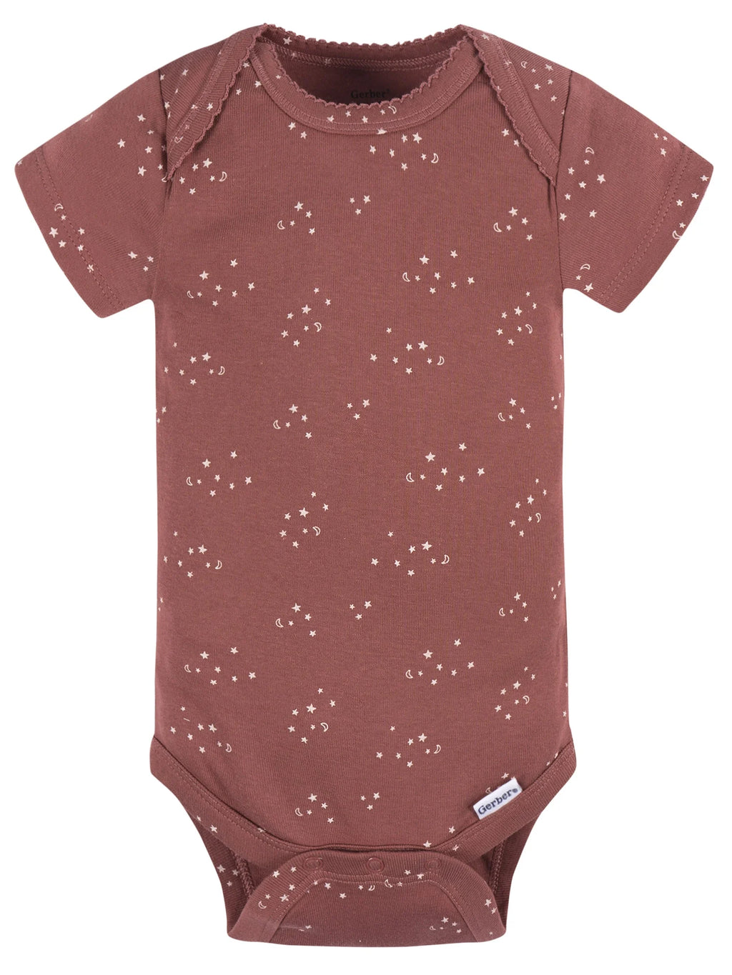 Baby Girl Short Sleeve Cotton Bodysuits, 3-Pack, Sizes Preemie - 12 Months