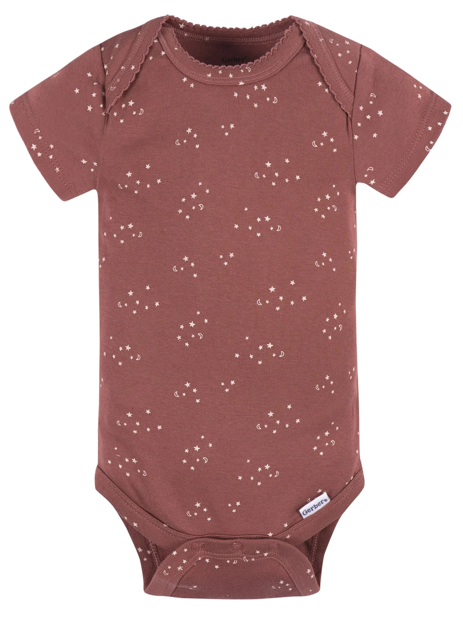 Baby Girl Short Sleeve Cotton Bodysuits, 3-Pack, Sizes Preemie - 12 Months