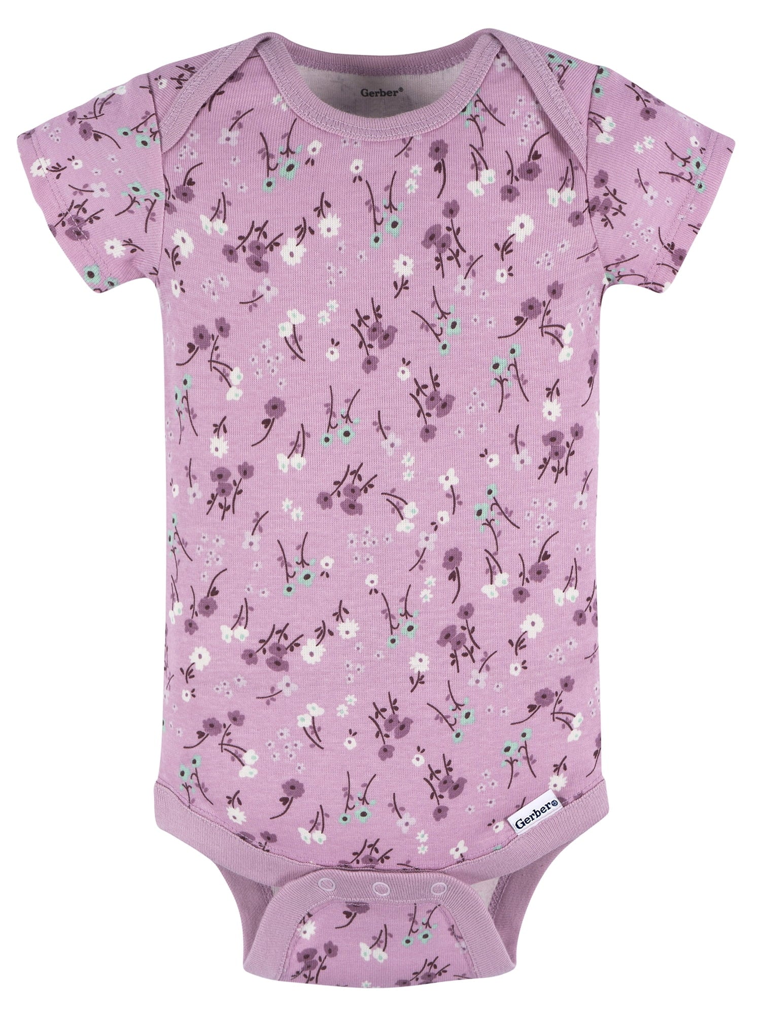 Gerber Gender Neutral Short Sleeve Onesie and Pant Outfit Set, 2-Piece, Sizes 0/3 Months - 12 Months