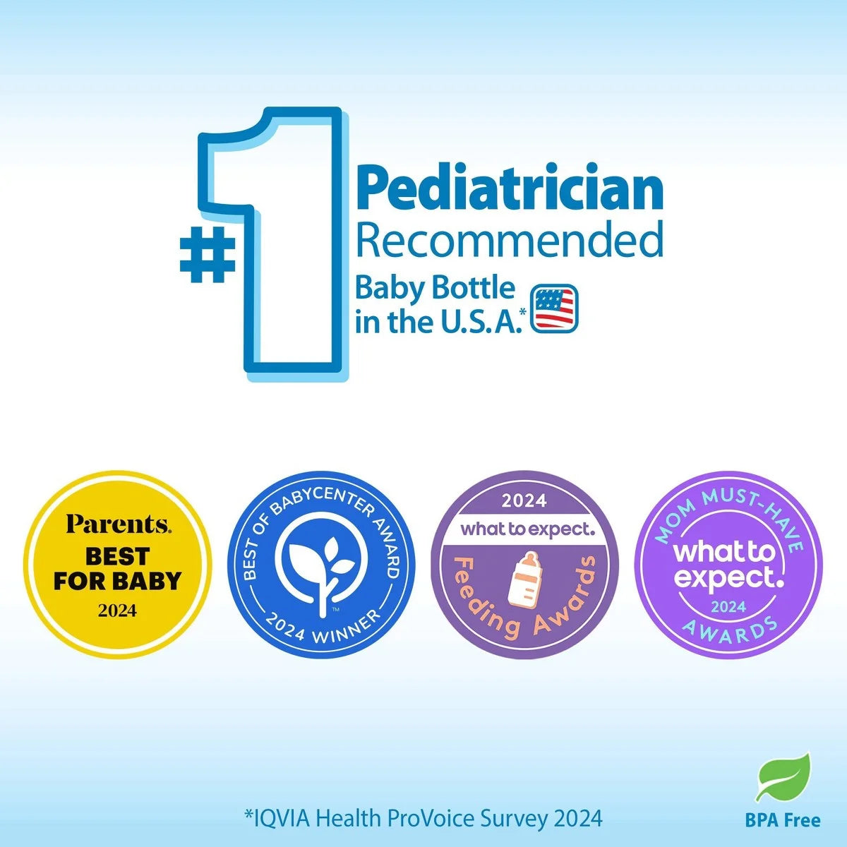 Dr. Brown'S 8 Fl Oz Options+ Narrow Anti-Colic Baby Bottle - 6Pk: Bpa-Free, Silicone Nipple, Level 1 Slow Flow