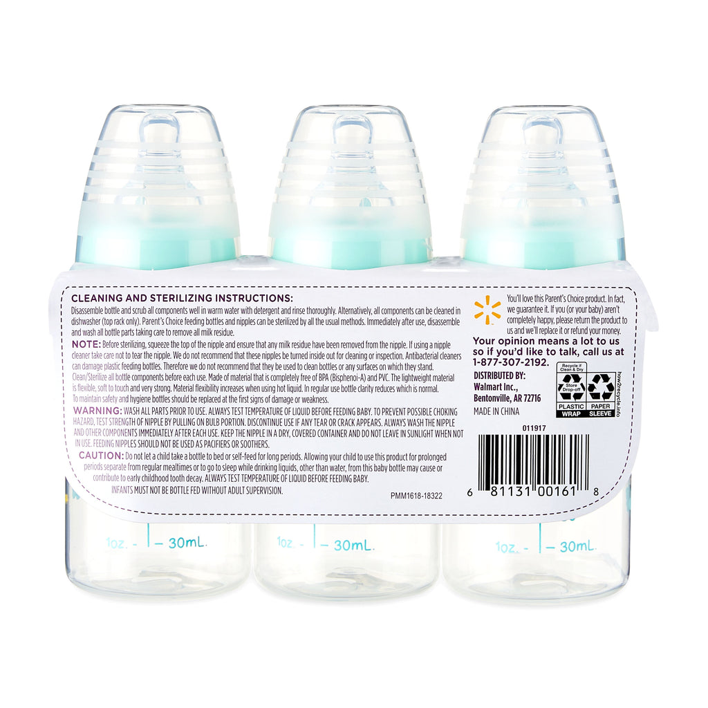Bottles 5 Oz, 3 Pack