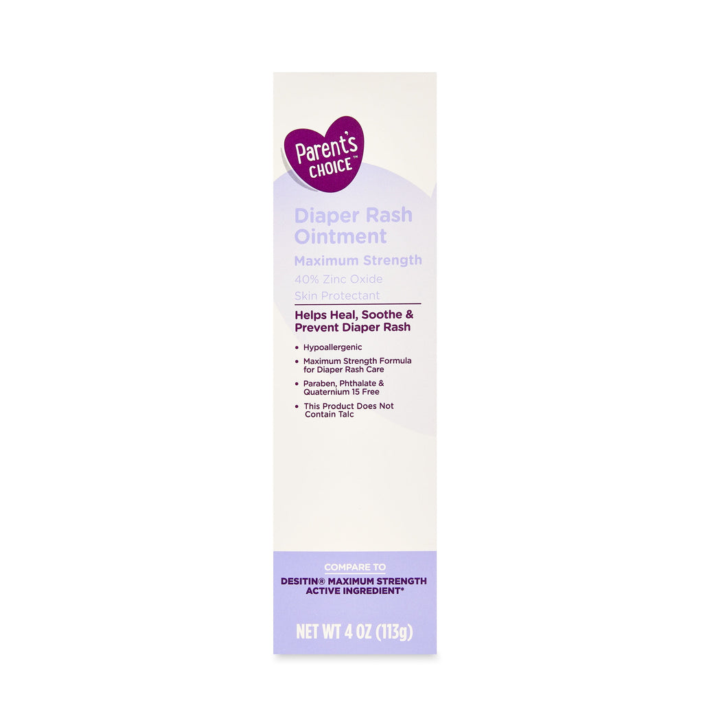 Maximum Strength Diaper Rash Ointment with Zinc Oxide, 4 Oz