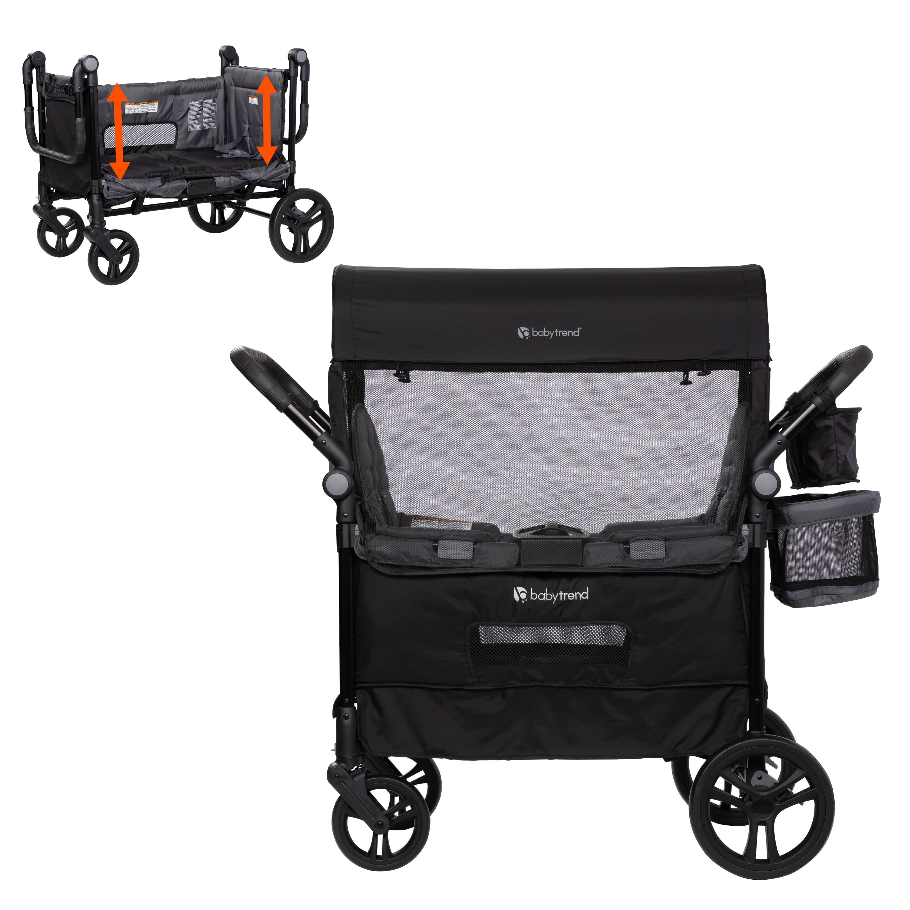 Baby Trend Quest 3-In-1 Stroller Wagon - Desert Black