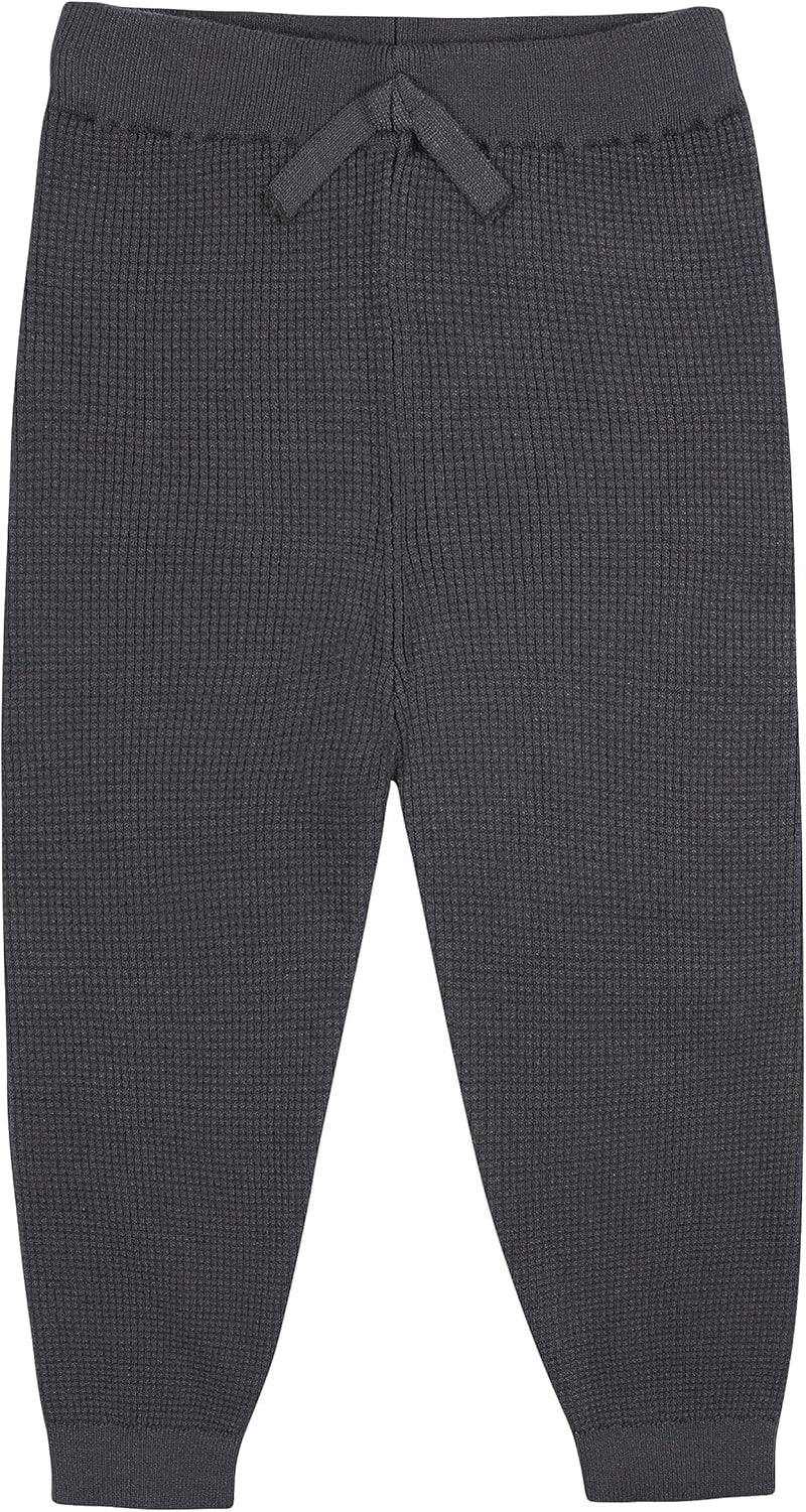 Baby & Toddler Boys' Sweater Knit Hooded Top and Pant Set