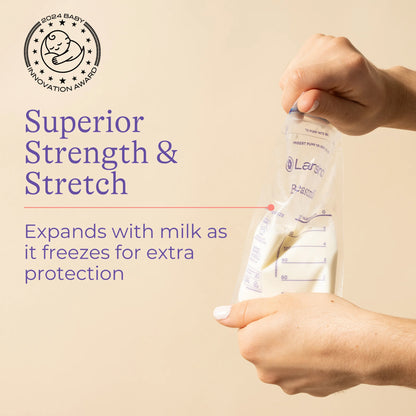 (3 Pack)  Breastmilk Storage Bags, 100 Count, Fast Freeze & Thaw, 6 Oz