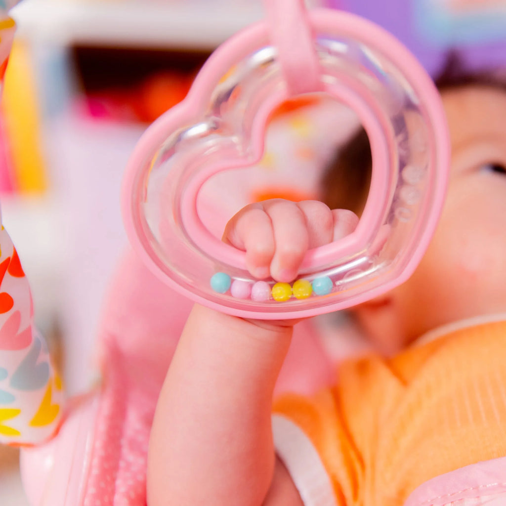 Vibrating Infant Baby Bouncer with Toys, Fantasy Unicorn