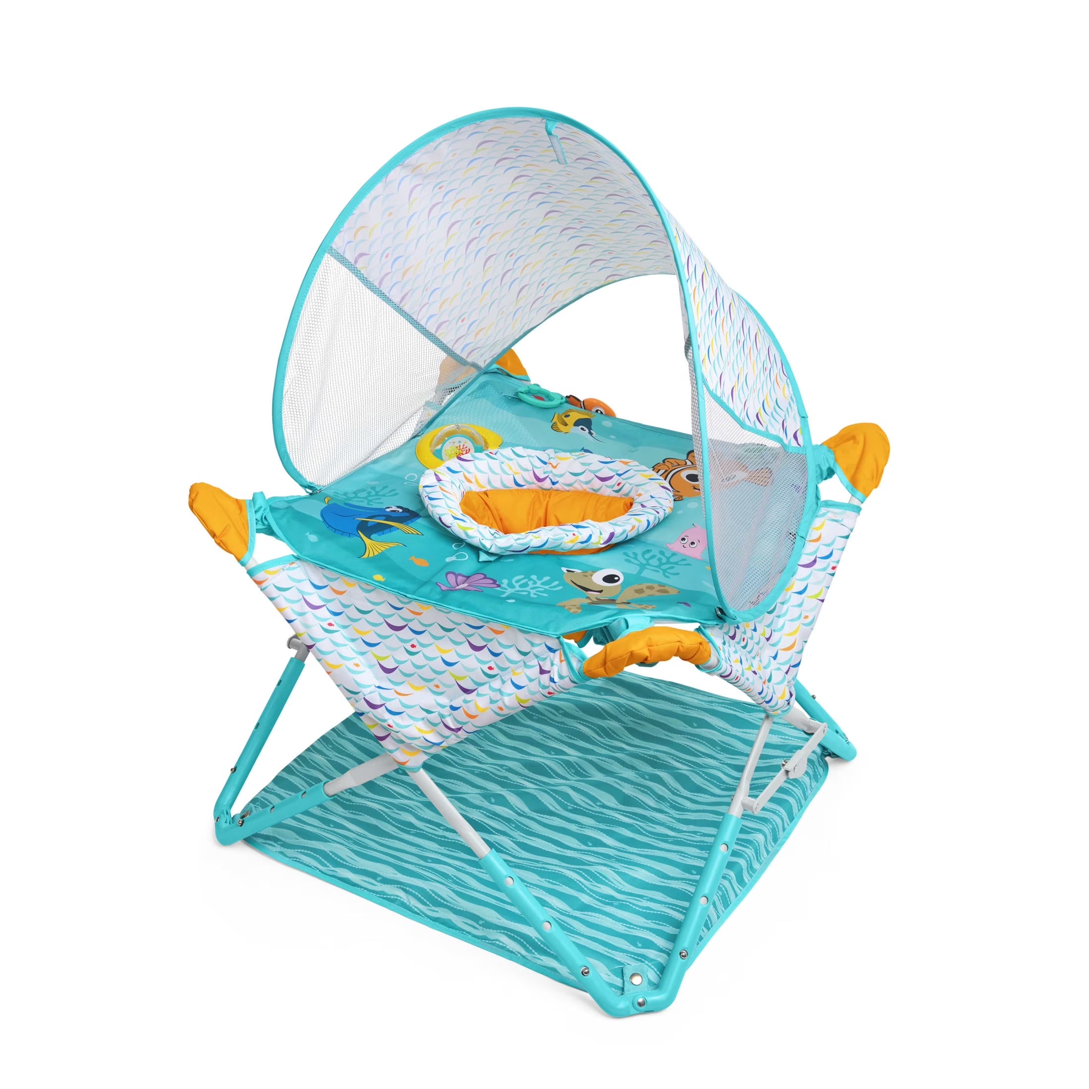 Disney Baby Finding Nemo Pop 'N Jump Foldable Activity Center by , Unisex, Infant