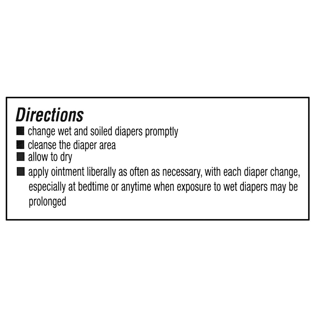 Maximum Strength Diaper Rash Ointment with Zinc Oxide, 4 Oz