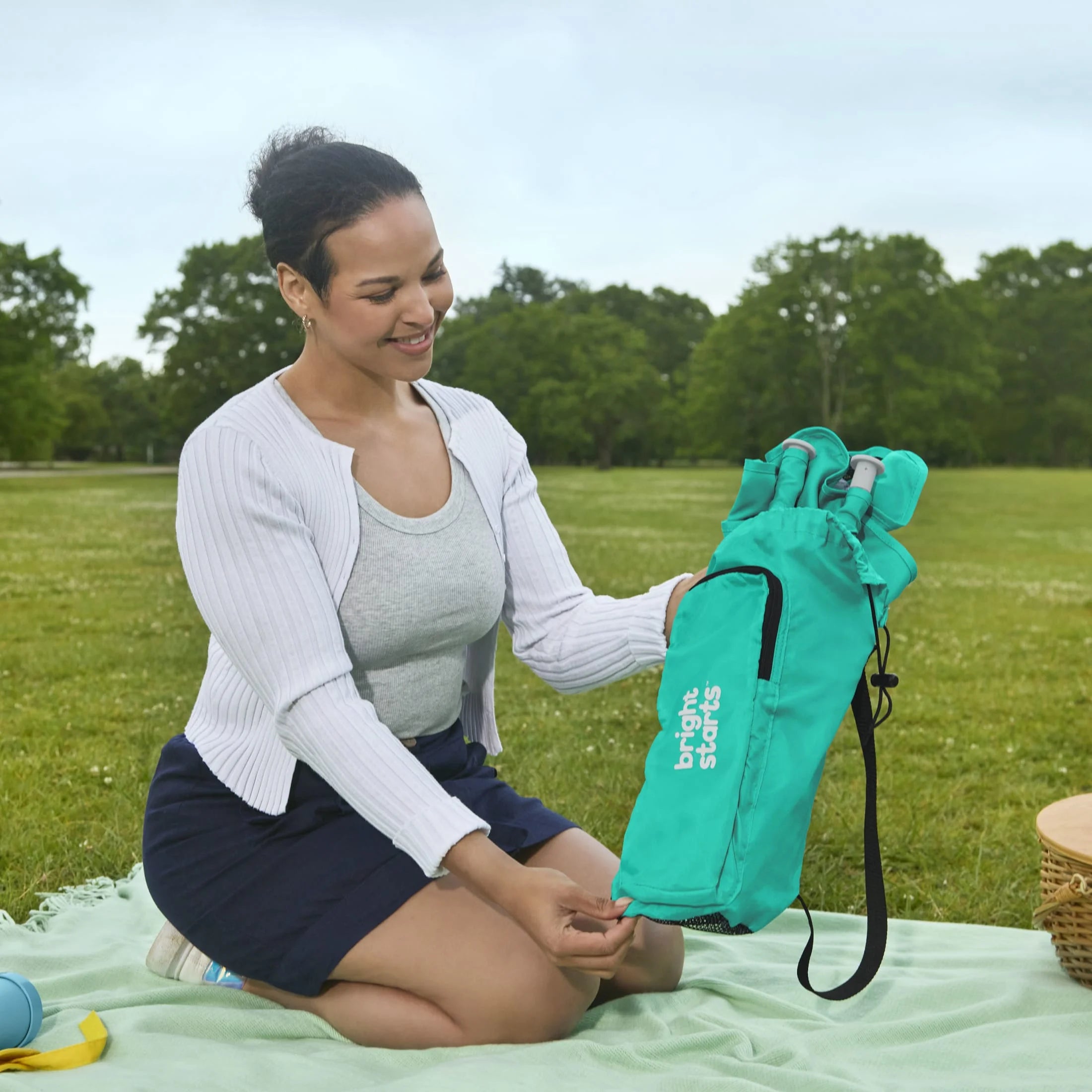 Pop 'N Sit Portable Baby Booster Seat, Teal, Infant to Toddler