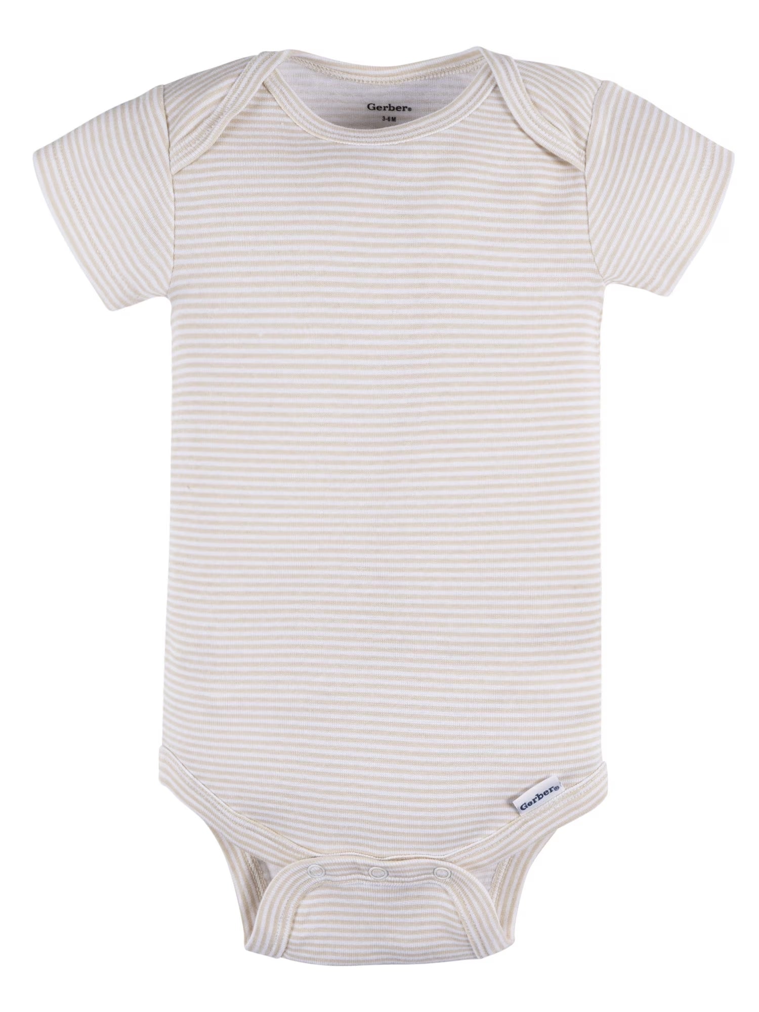 Baby Neutral 6-Pack Short Sleeve Bodysuits, Sizes Preemie - 24 Months