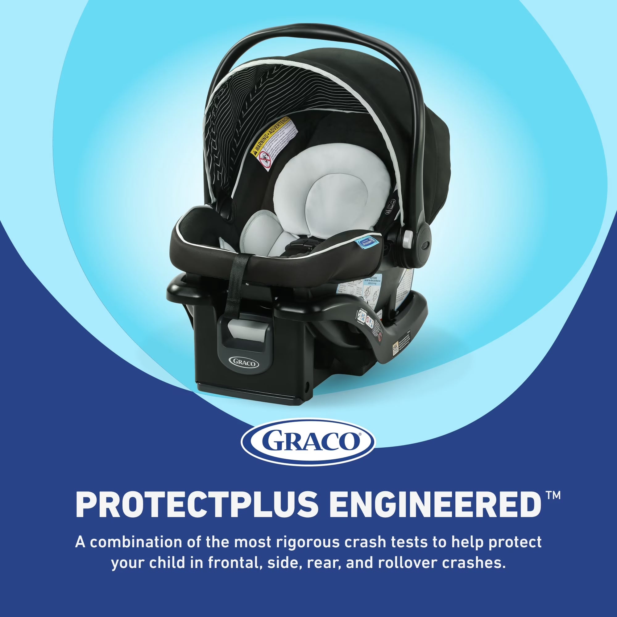 Snugride Lite LX Infant Car Seat, Studio, Black