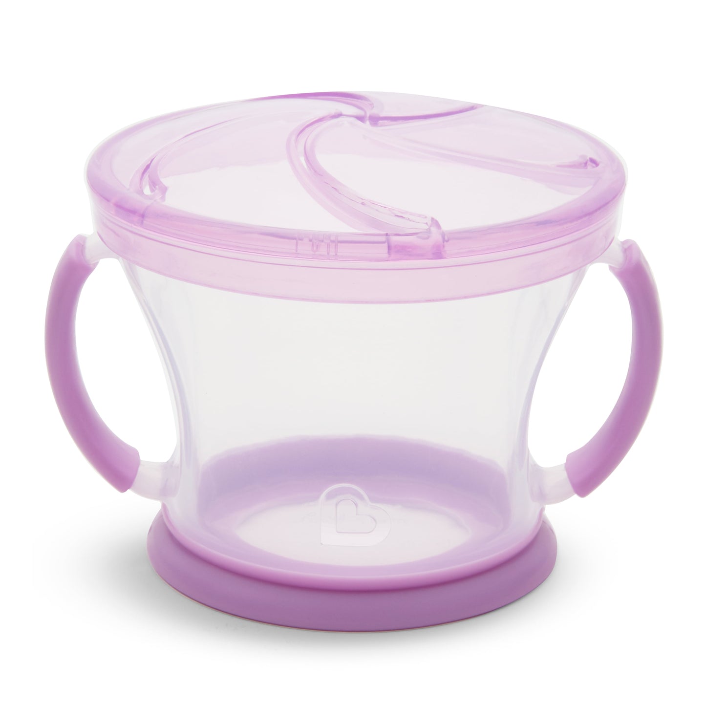 Munchkin® Snack Catcher® Toddler Snack Cups, Pink/Purple, Unisex, 2 Pack