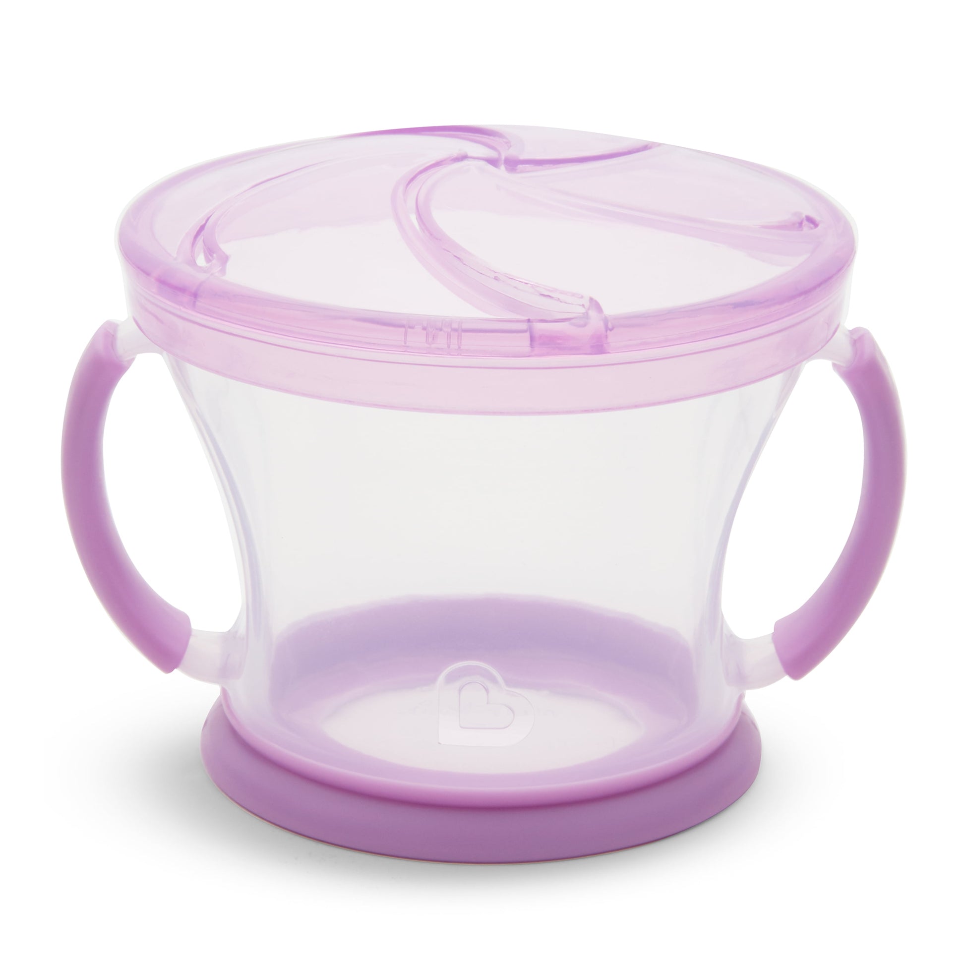 Munchkin® Snack Catcher® Toddler Snack Cups, Pink/Purple, Unisex, 2 Pack