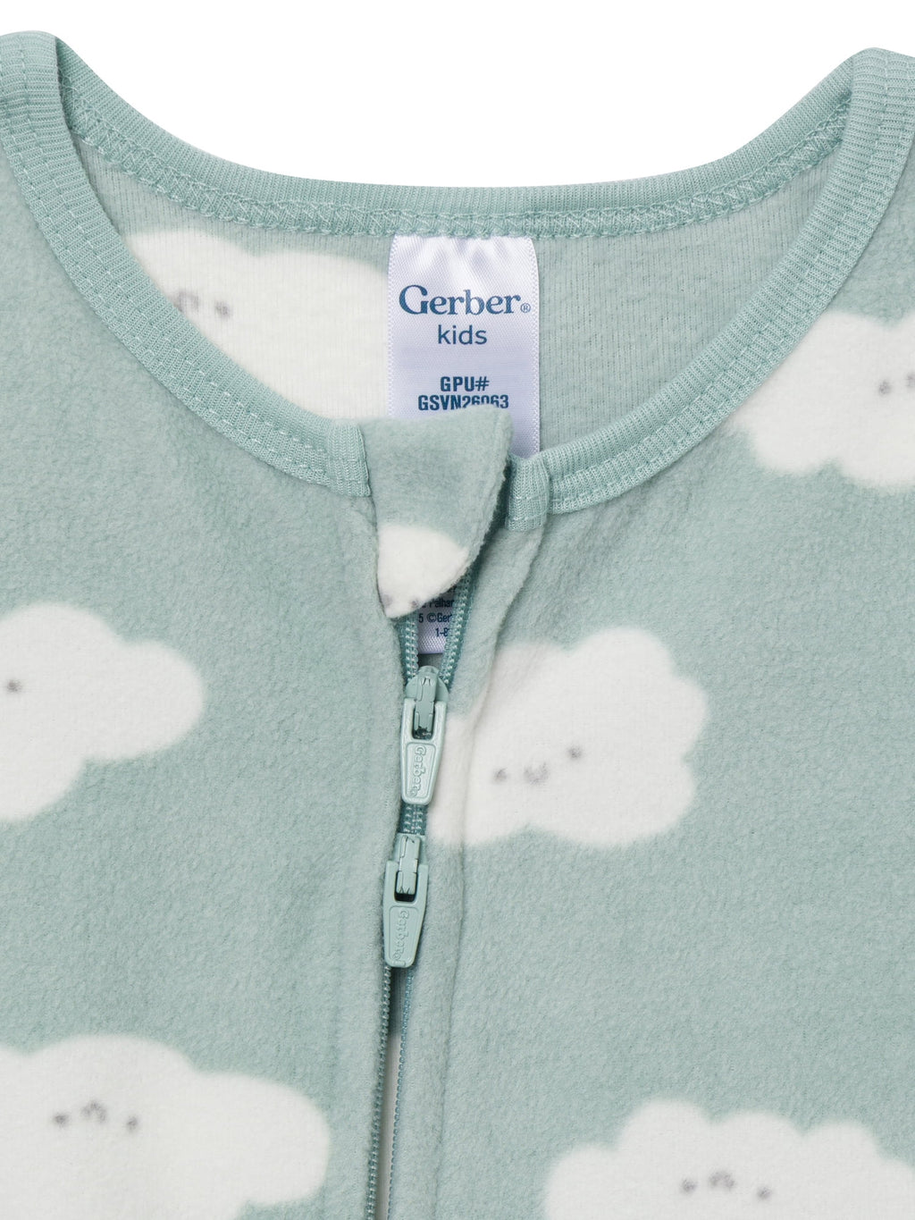 Baby and Toddler Neutral Microfleece Blanket Sleeper Pajamas, 2-Pack, Sizes 0/3 Months - 5T