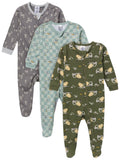 Gender Neutral Sleep ´N Play Footed Pajama, 3-Pack, Sizes Newborn - 6/9 Months