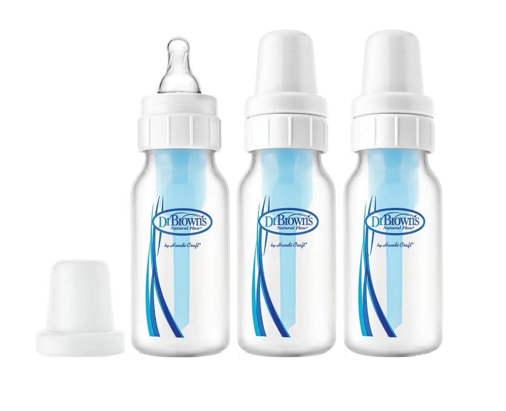 ***Discontinued***Dr. Brown Dr Brown 4 Oz Baby Bottle 3Pk