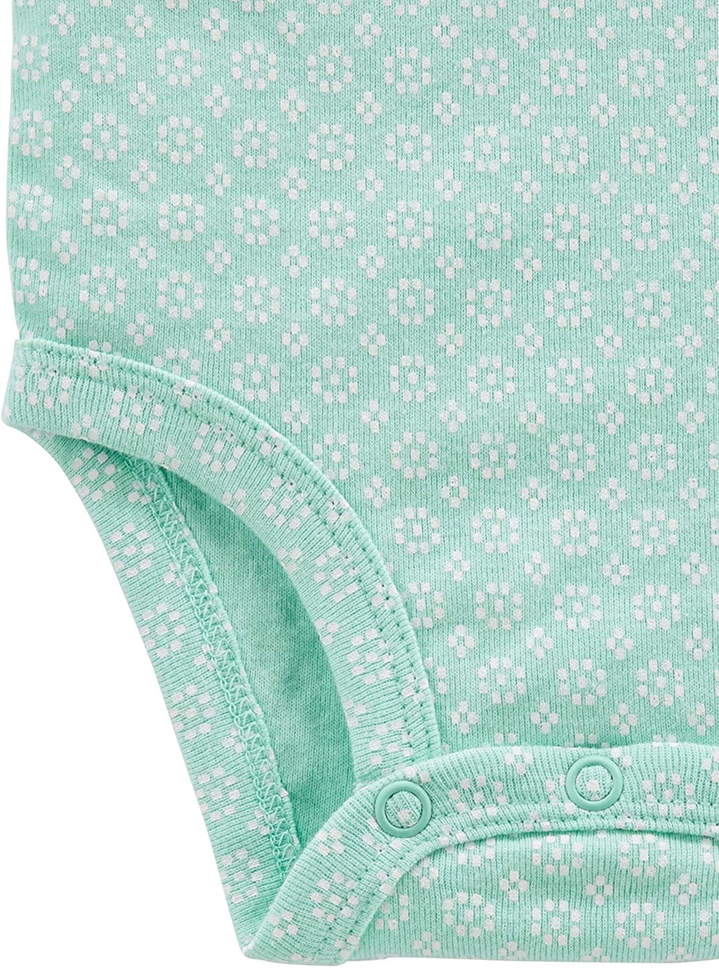 Simple Joys by  Baby Girls' 5-Pack Long-Sleeve Bodysuit, Pink/Navy/Mint, 18 Months