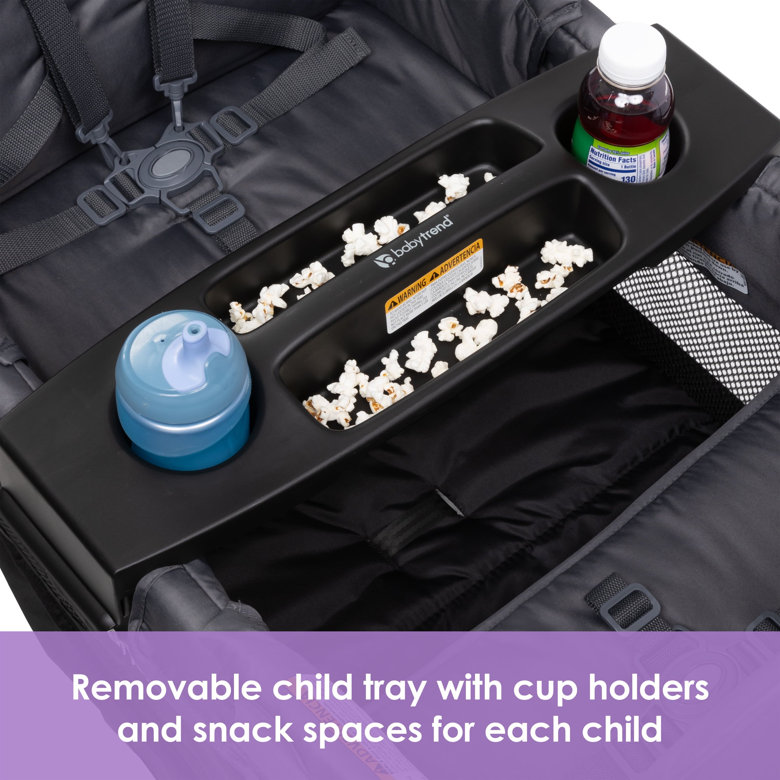 Baby Trend Quest 3-In-1 Stroller Wagon - Desert Black