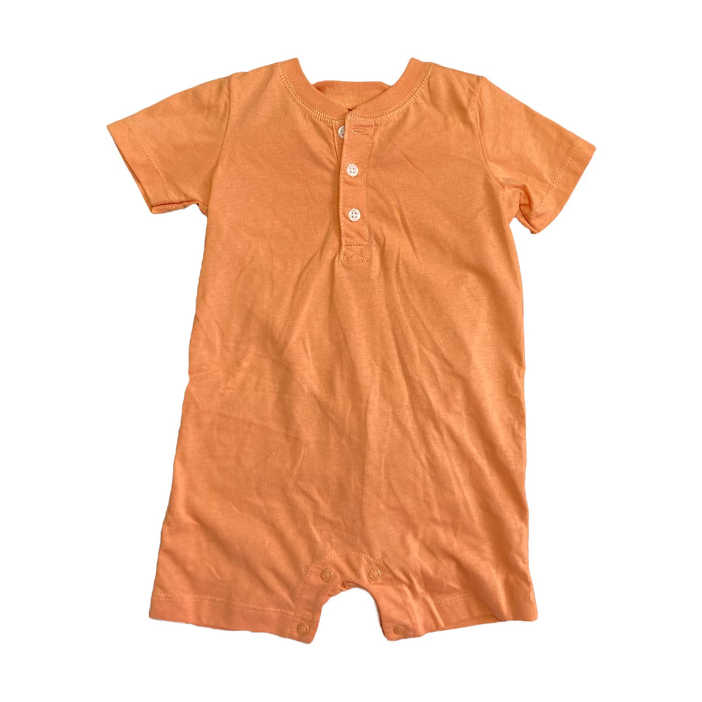 Infant and Toddler Boy'S 2 Piece Short Sleeve Romper Playwear Set (Lifeguard on Duty, 6-9M)