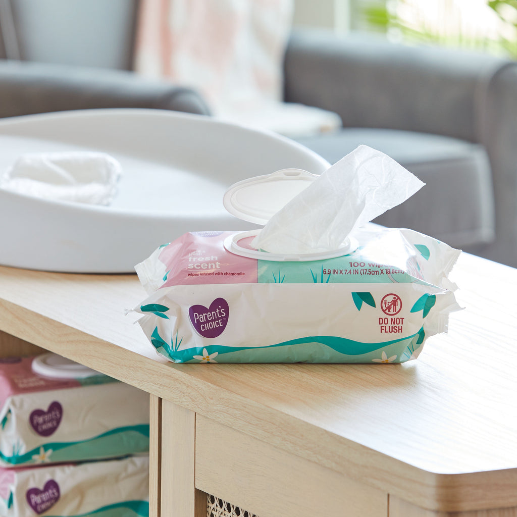 Fresh Scent Baby Wipes, 300 Count (Select for More Options)