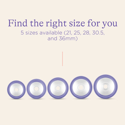 Comfortfit Breast Pump Flanges 21Mm, 2 Ct