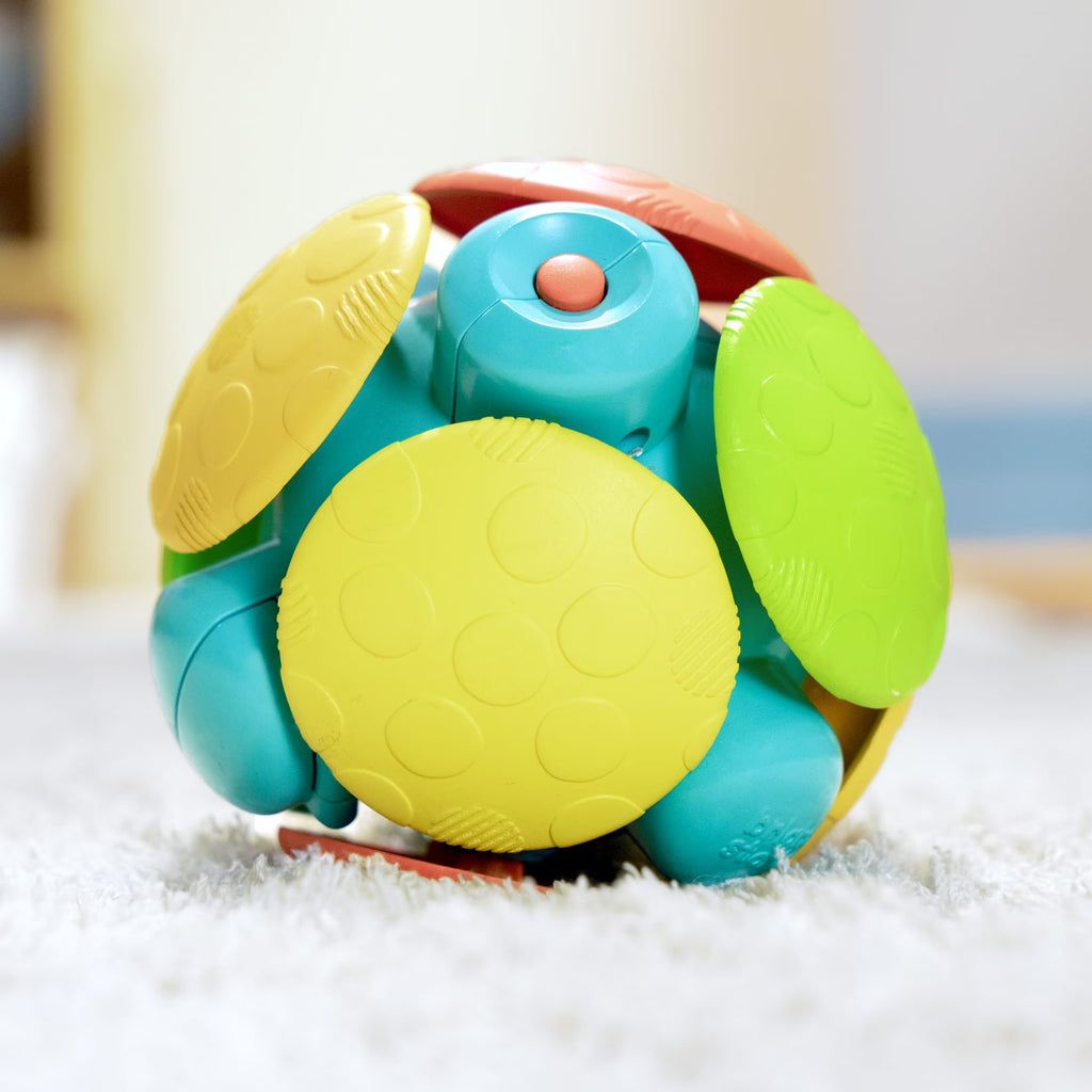 Wobble Bobble Crawl & Chase Baby Activity Ball Toy, Unisex, Ages 3 Months +