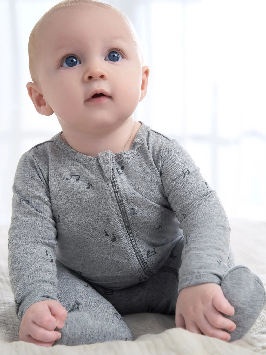Baby Boy Sleep ´N Play Footed Cotton Pajamas, 2-Pack, Sizes Newborn - 3/6 Months