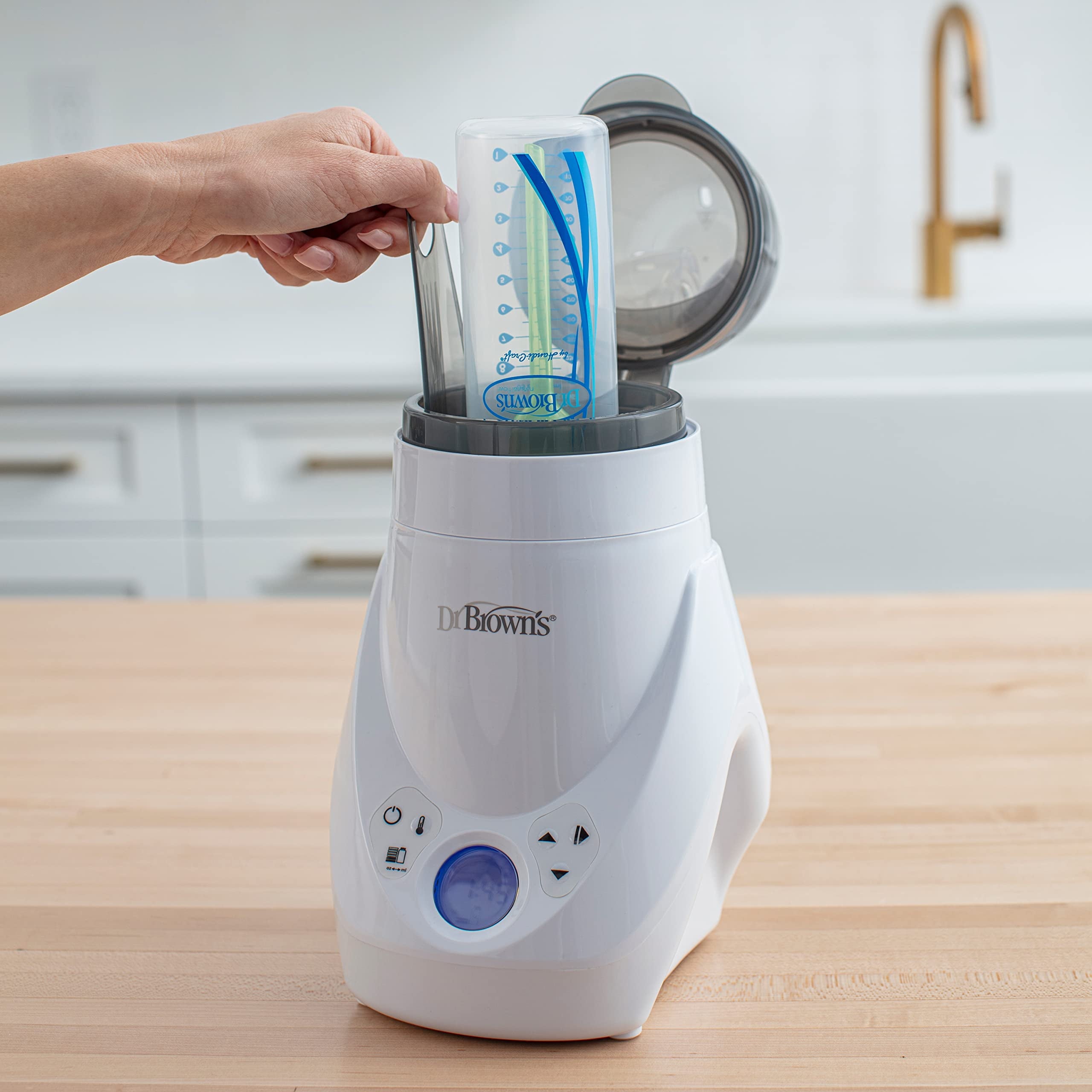 Dr. Brown?S Deluxe Baby Bottle Warmer and Sterilizer, for Baby Bottles and Baby Food Jars