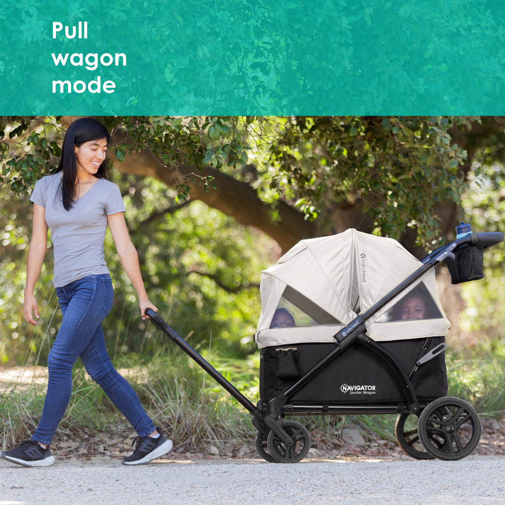 Baby Trend Navigator 2-In-1 Stroller Wagon - Desert Tan