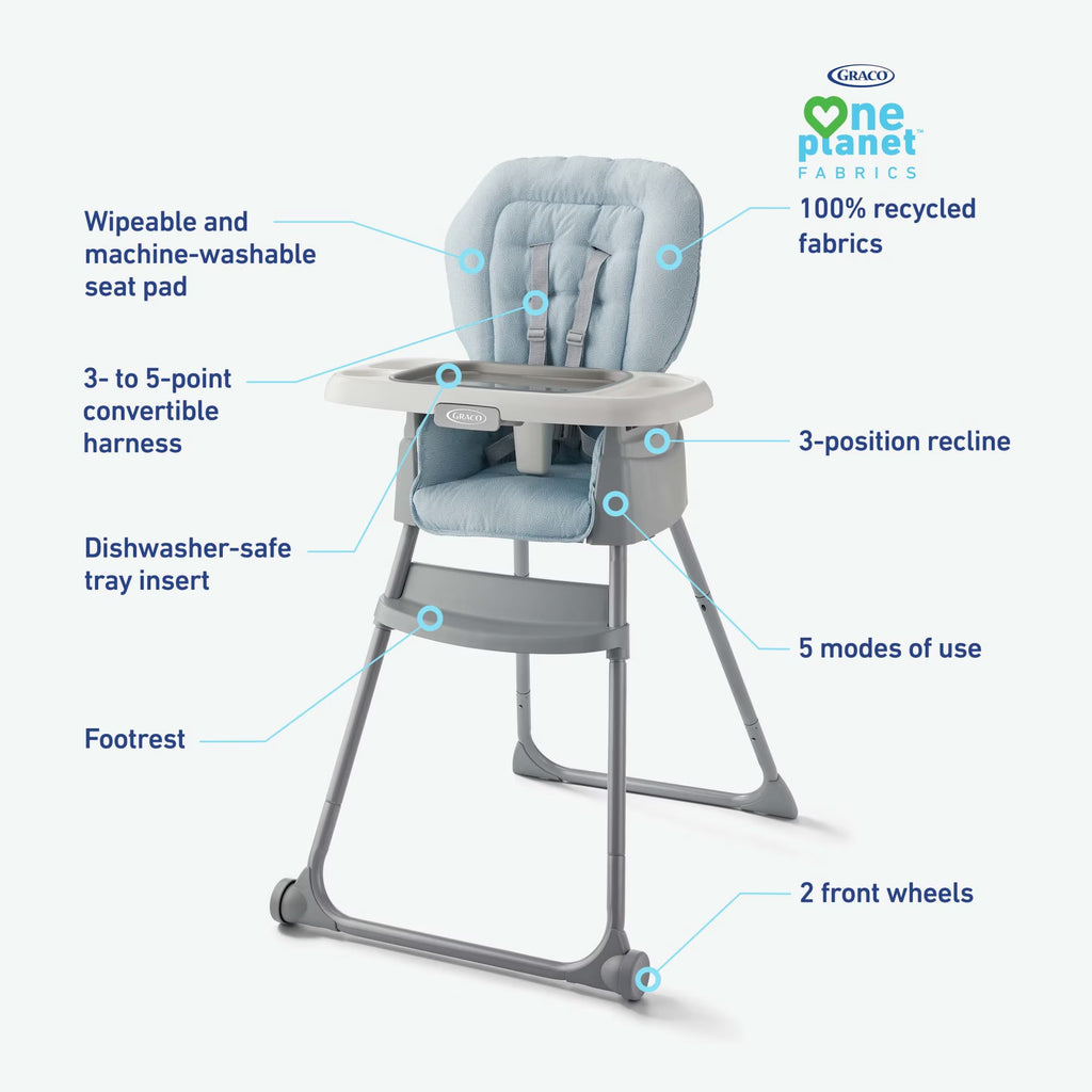 Made2Grow 5-In-1 Highchair, Hudson