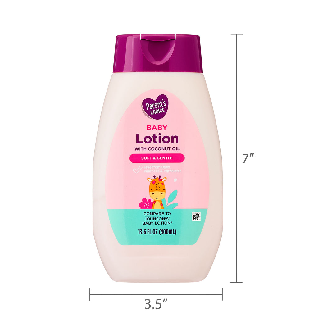 Baby Lotion with Coconut Oil, 13.6 Fl Oz
