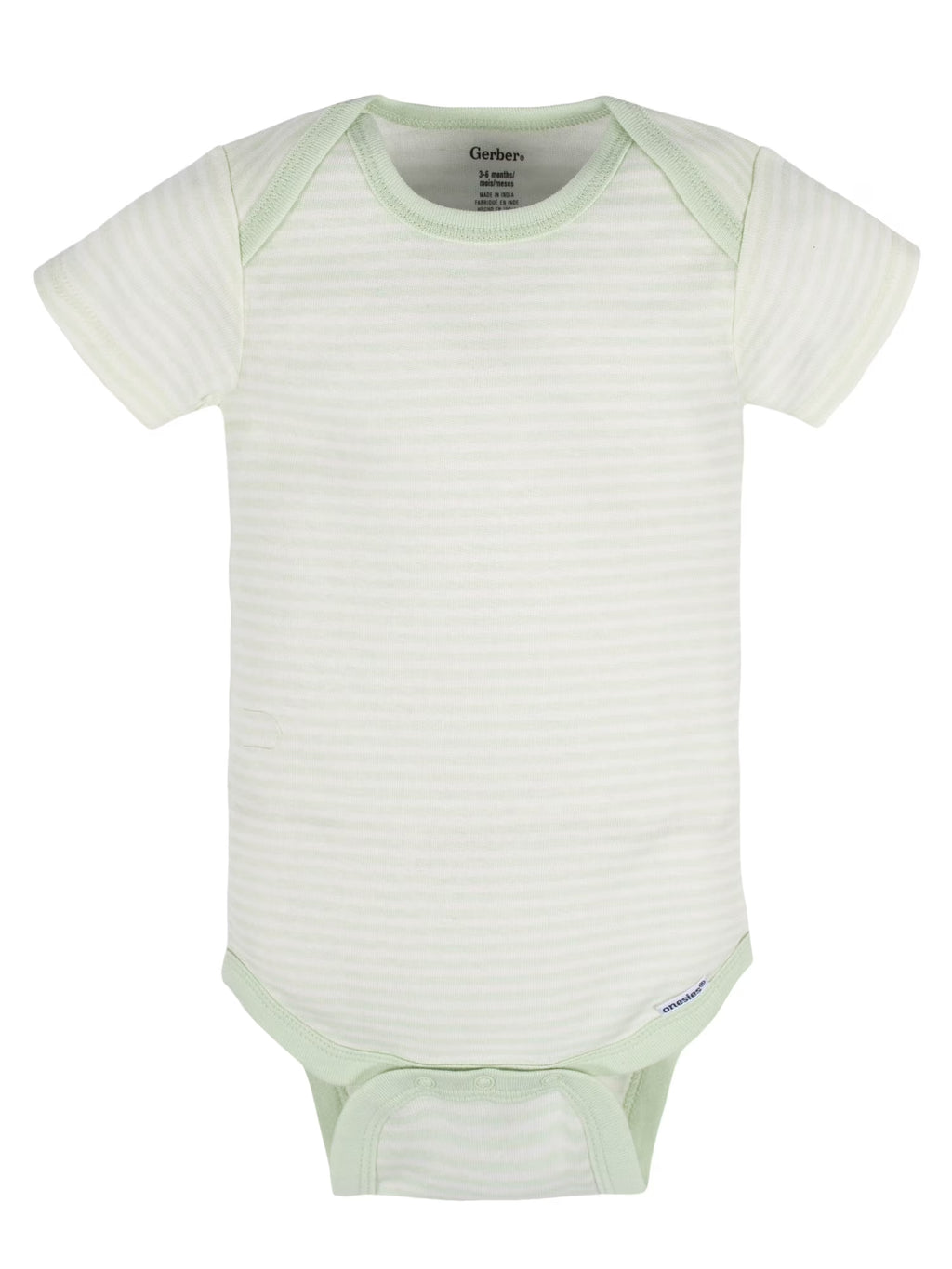 Baby Boy or Girl Gender Neutral Short Sleeves Onesies Bodysuits, 8-Pack (Newborn - 12 Months)