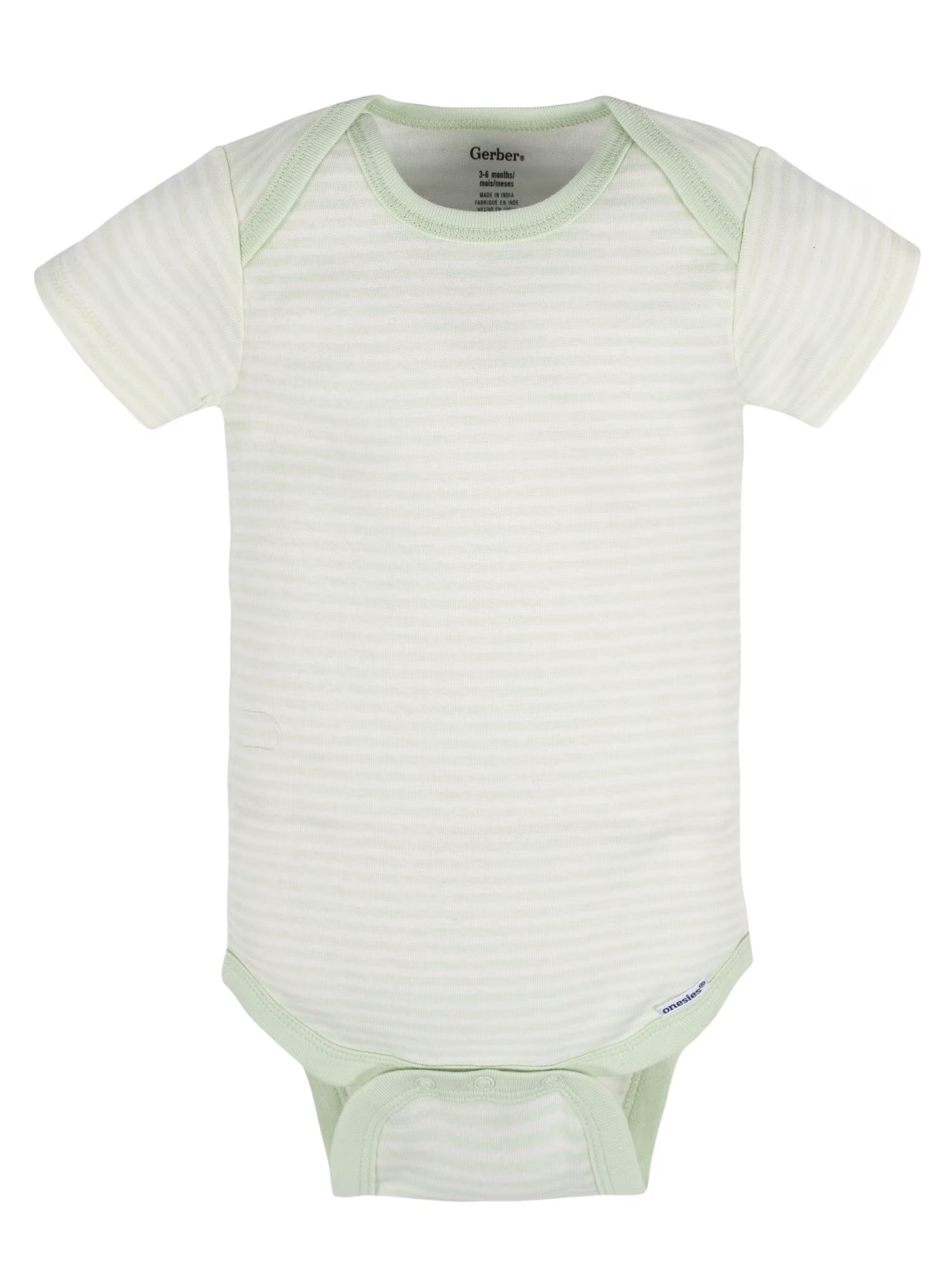 Baby Boy or Girl Gender Neutral Short Sleeves Onesies Bodysuits, 8-Pack (Newborn - 12 Months)