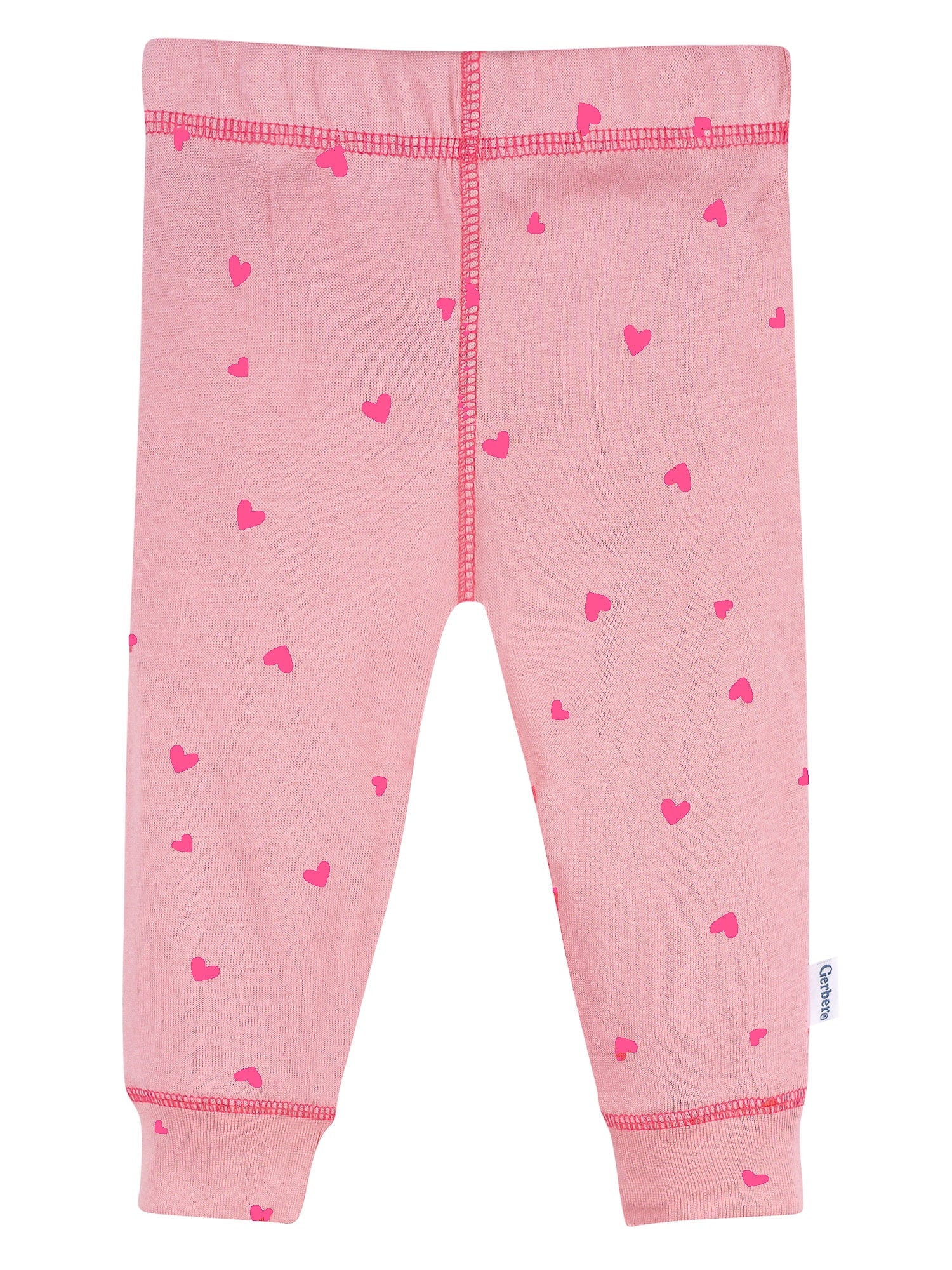 Baby Girl Cotton Pants, 2-Packs, Sizes Newborn - 12 Months