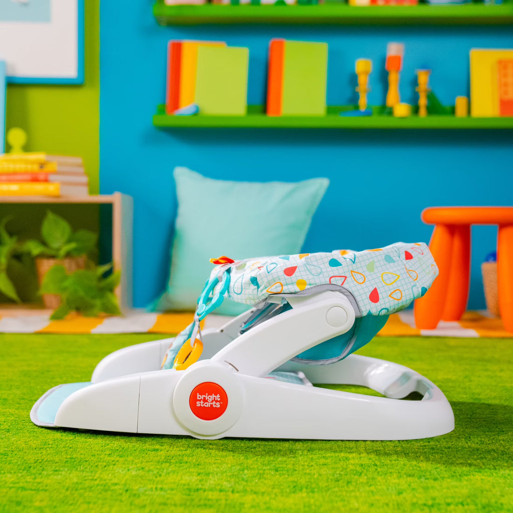 Learn-To-Sit 2-Position Floor Seat - Wild Wiggles, Unisex, Infant