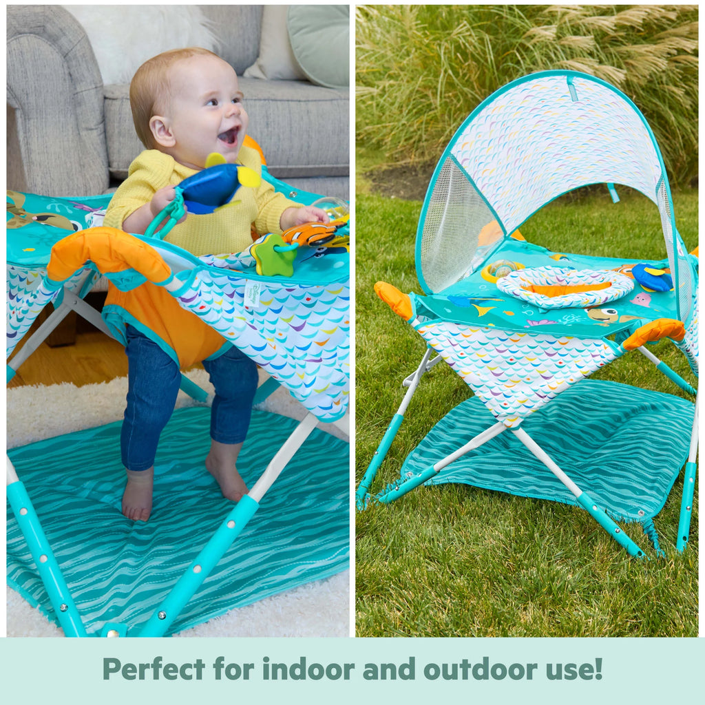 Disney Baby Finding Nemo Pop 'N Jump Foldable Activity Center by , Unisex, Infant