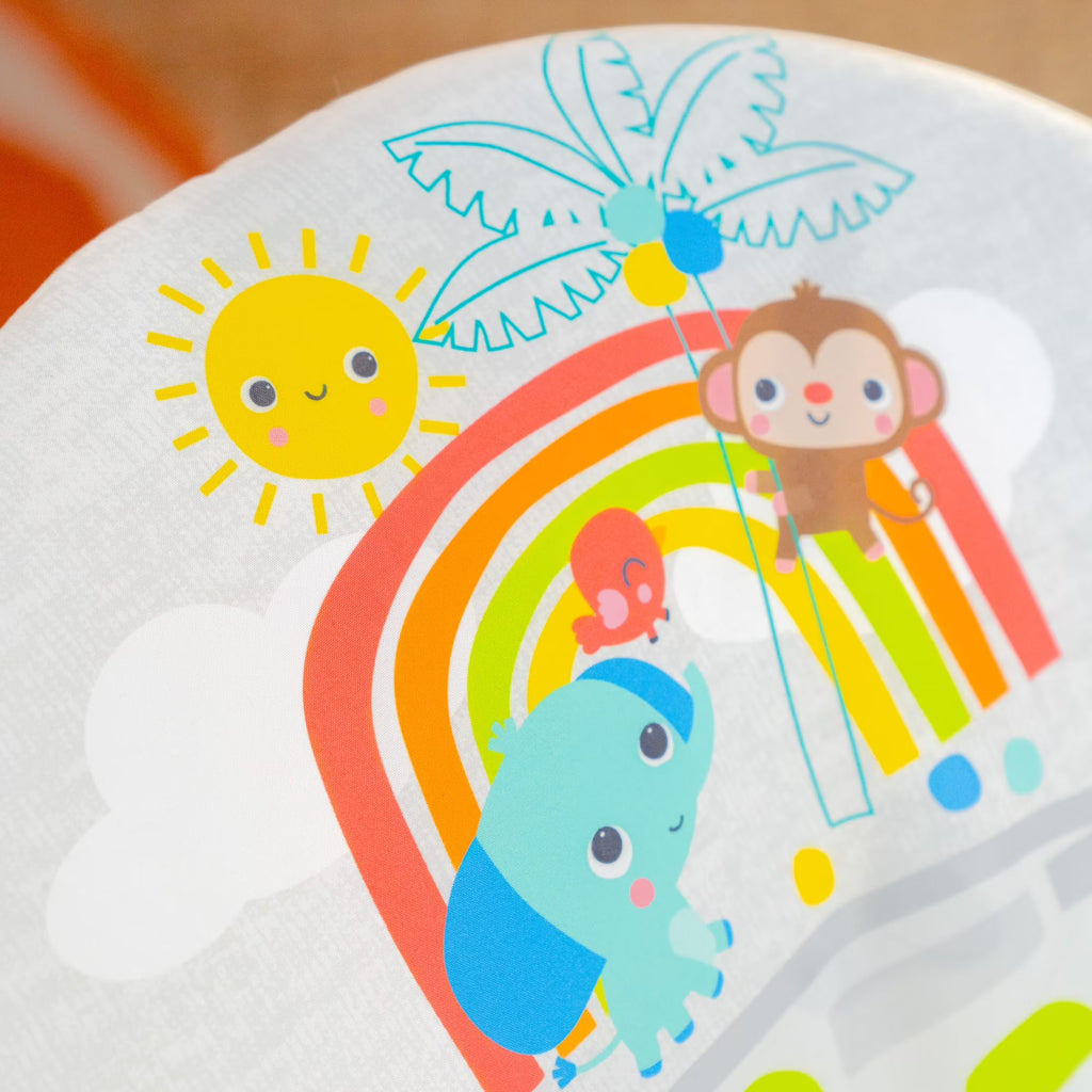 Playful Paradise Vibrating Baby Bouncer, Self Bounce, Unisex, Newborn +