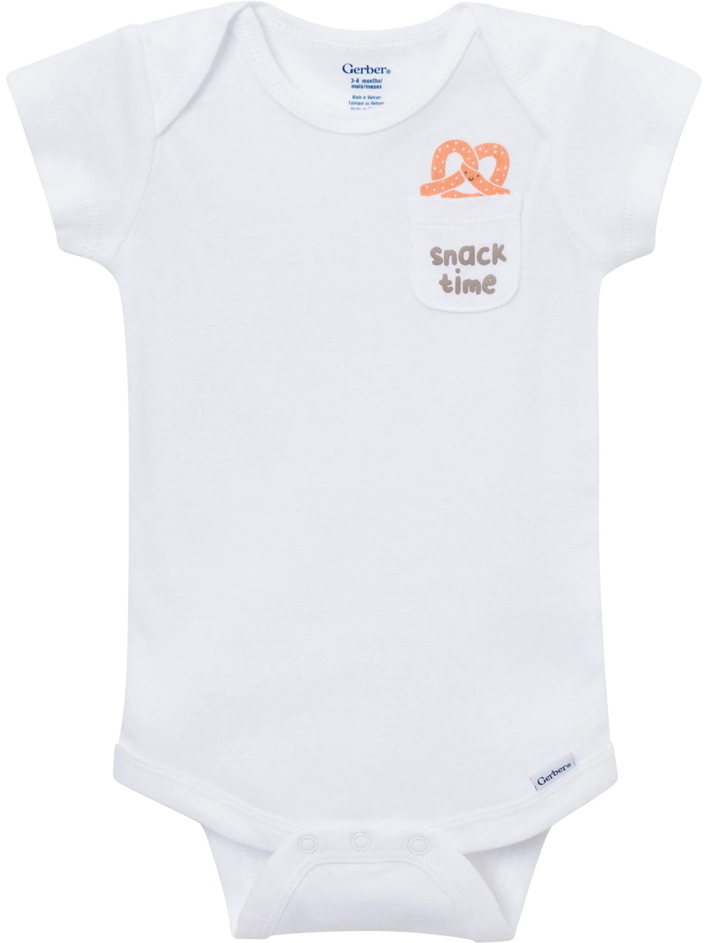 Baby Neutral Short Sleeve Onesies, 8-Pack, Sizes 0/3 Newborn - 12 Months