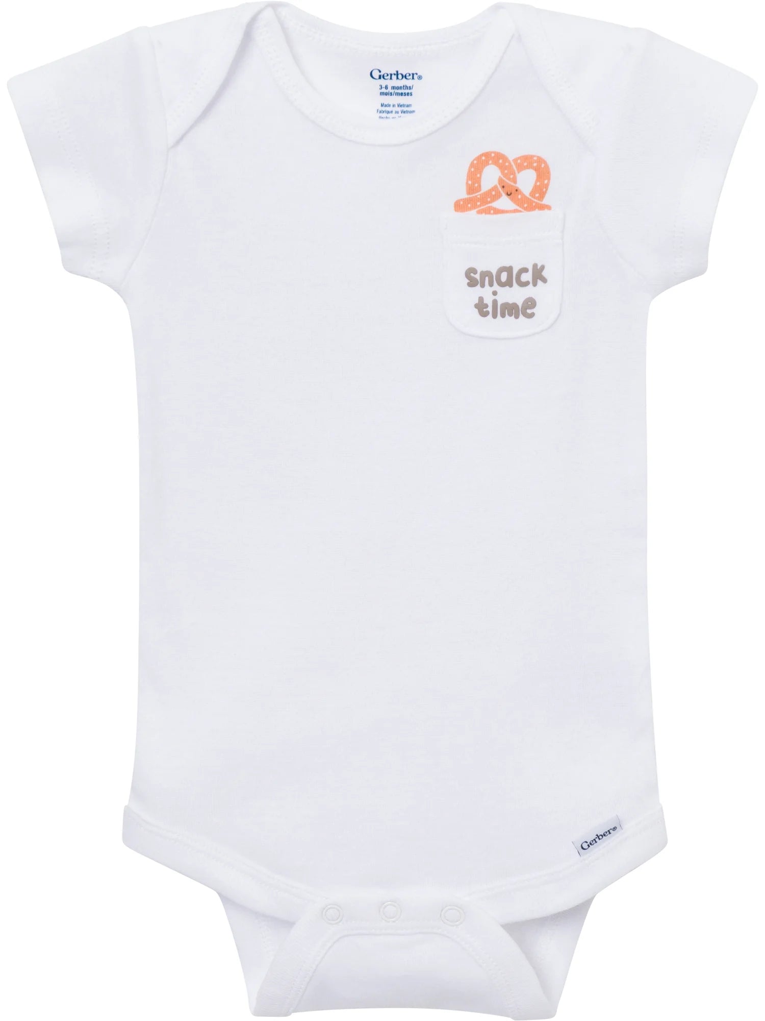 Baby Neutral Short Sleeve Onesies, 8-Pack, Sizes 0/3 Newborn - 12 Months