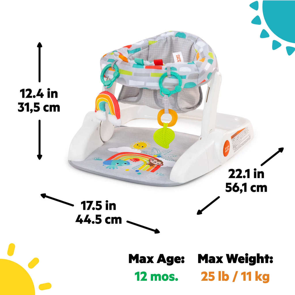 Learn-To-Sit 2-Position Floor Seat - Playful Paradise, Unisex, Infant