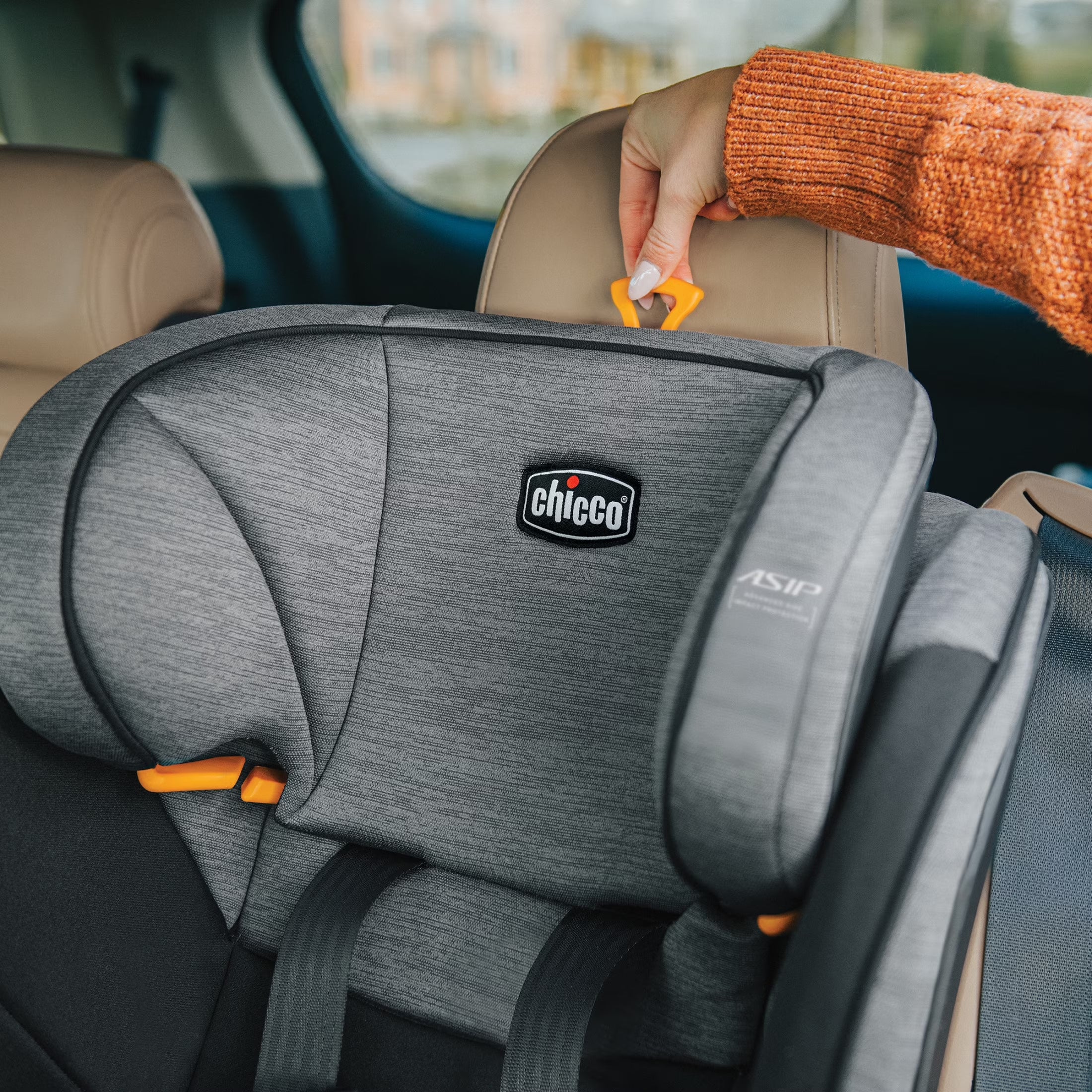 Myfit® 2-In-1 Forward-Facing Harness Booster Car Seat for Toddlers, 5-Point Harness, Belt-Positioning Booster - Iron (Black), New