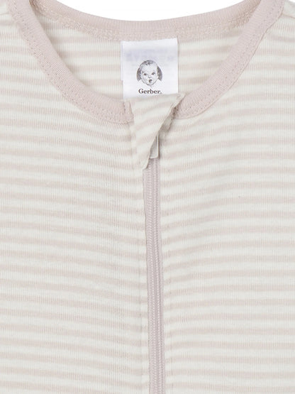 Gerber Gender Neutral Sleep ´N Play Footed Pajamas, 2-Pack, Sizes Preemie - 6/9 Months