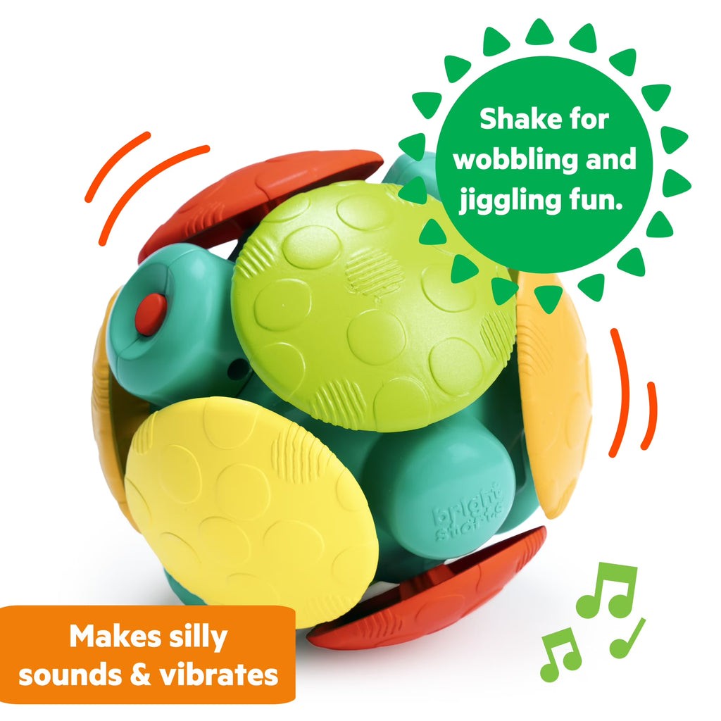 Wobble Bobble Crawl & Chase Baby Activity Ball Toy, Unisex, Ages 3 Months +
