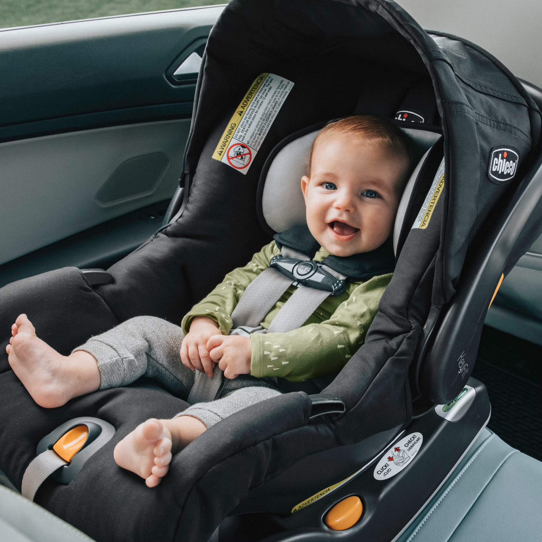 Keyfit Cleartex Infant Car Seat - Black (Black), New