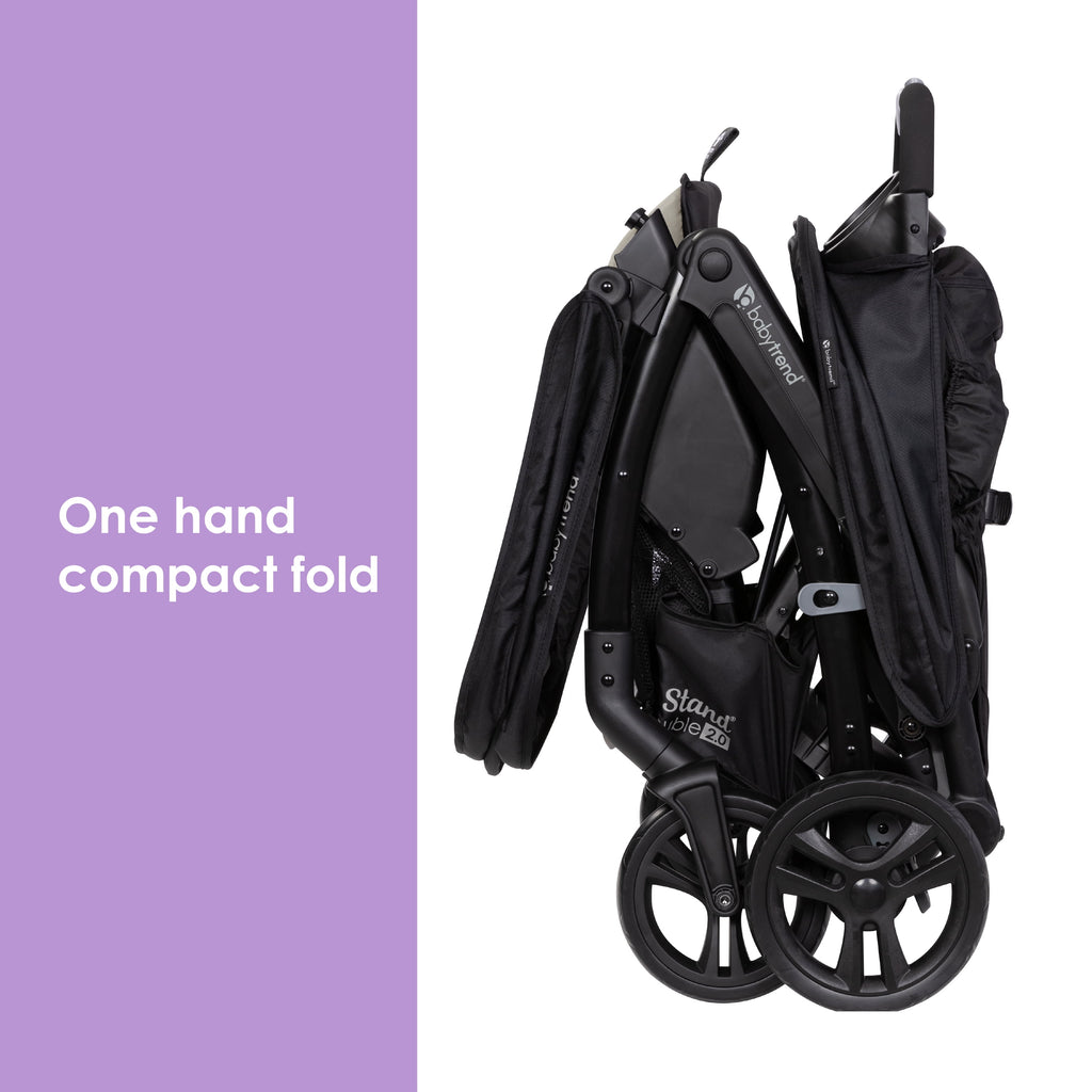 Baby Trend Sit N' Stand® Double 2.0 Stroller - Desert Tan