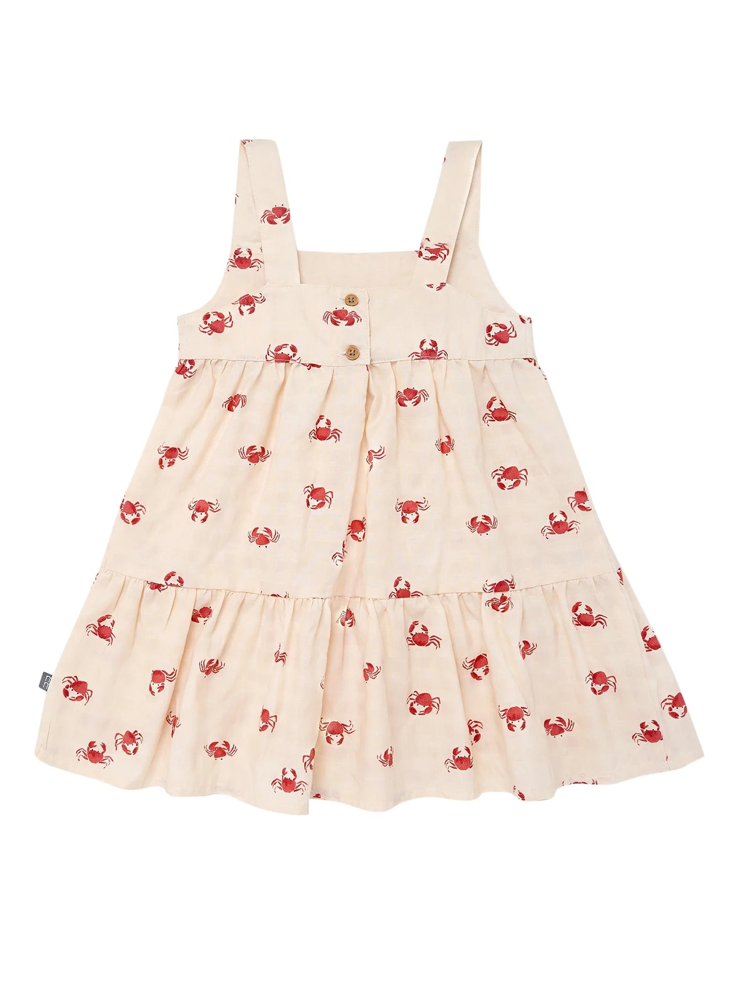 by Gerber Toddler Girl Wide Strap Summer Dress, Sizes 12M-5T