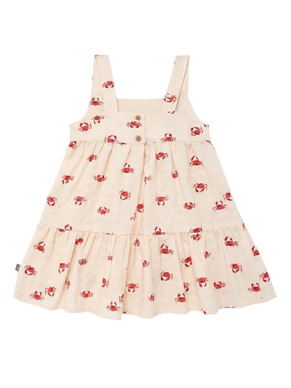by Gerber Toddler Girl Wide Strap Summer Dress, Sizes 12M-5T
